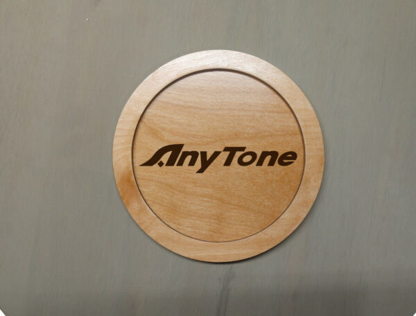 D-104/5.7 ID" Mic Coaster [AnyTone Themed]