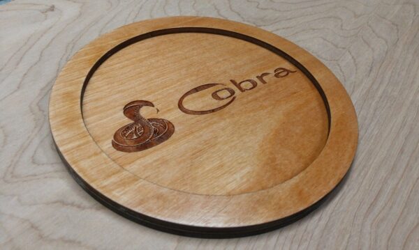 D-104 Mic Coaster [Classic Cobra Logo Themed]