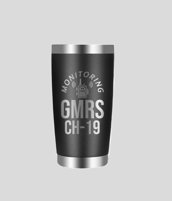 Monitoring GMRS Channel 19 Insulated 20oz Mug