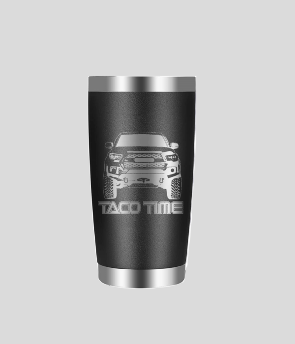 Taco Time Off Road Tacoma Stylized Insulated Black 20oz Mug